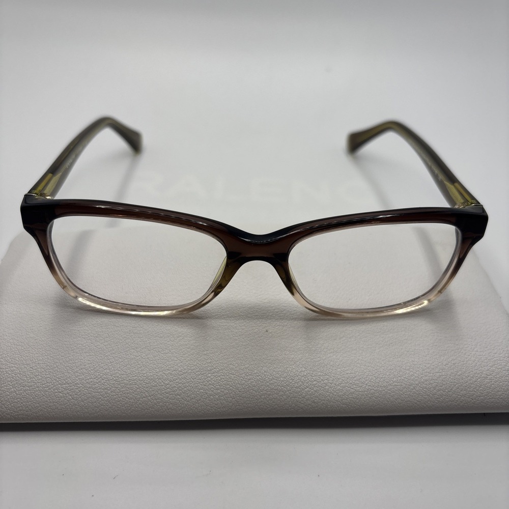 Coach Eyeglasses Frame HC6089 5400 Olive Brown Gradient Full Rim 51-16-135 #D122